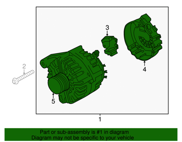 Alternator - BMW (12-31-8-570-675) - Image 2