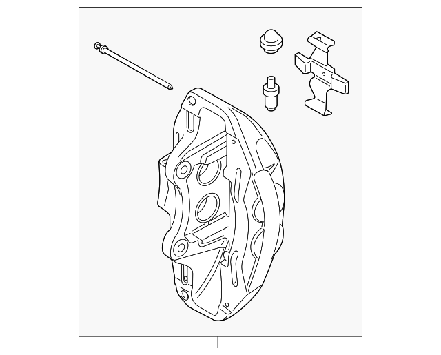 Caliper - BMW (34-11-6-897-349)