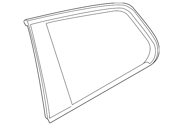 Quarter Glass - BMW (51-36-3-413-915)