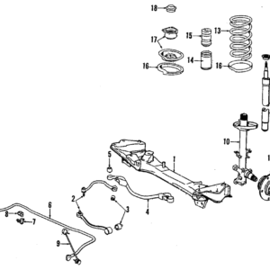 Upper Control Arm Bushing - BMW (31-12-1-136-607)