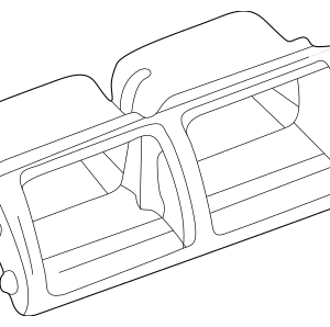 Vent Grille - BMW (64-22-8-363-199)