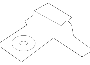 Ft Lower Control Arm Clip - BMW (31-10-6-783-592)