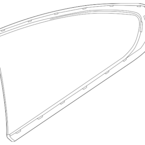Quarter Glass - BMW (51-37-7-199-950)