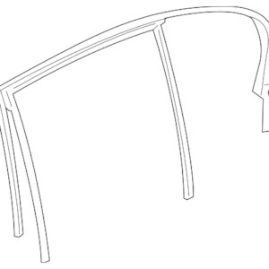 Run Weather-Strip - BMW (51-35-7-381-281)