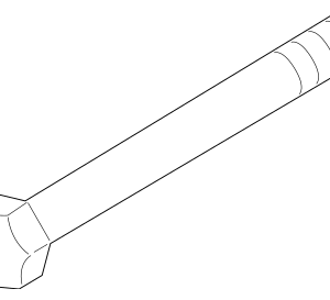Trans Cross-Member Mount Bolt - BMW (07-11-9-903-836)