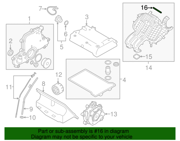 Intake Manifold Gasket - BMW (11-61-8-535-549) - Image 2