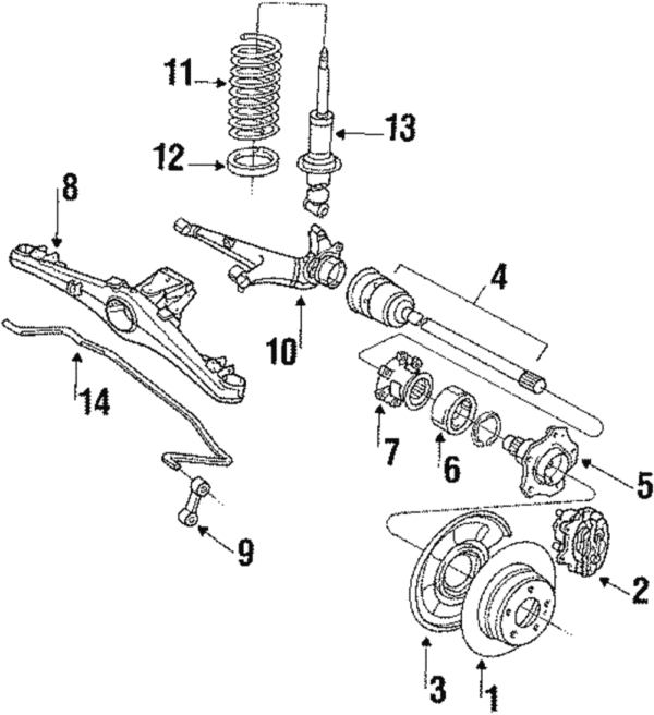 Coil Spring - BMW (33-53-1-128-708)
