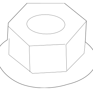 Strut Assembly Nut - BMW (33-50-6-883-897)