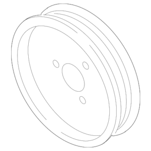 Power Steering Pump Pulley - BMW (32-42-7-582-943)