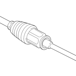 Cv Axle Assembly - BMW (31-60-7-618-682)
