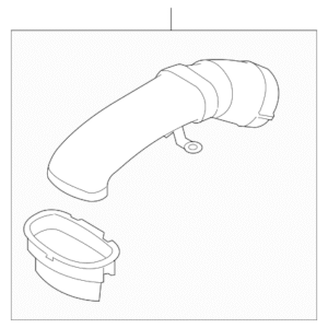 Intake Duct - BMW (13-71-7-624-210)