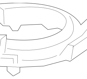 Lower Insulator - BMW (31-33-6-852-224)