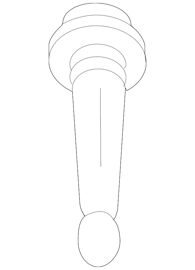 Side Gate Trim Pin - BMW (51-49-7-376-350)