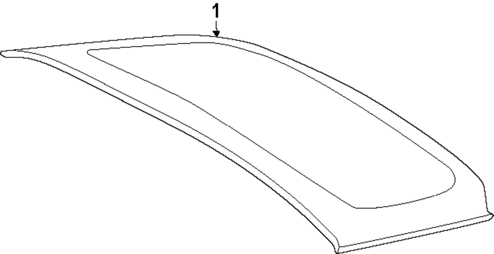 Lift Gate Glass - BMW (51-31-5-A0B-BD6)