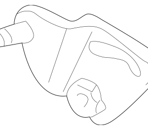 Adjust Lever - BMW (11-28-1-745-904)