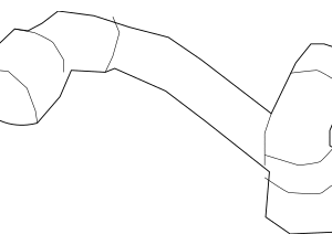 Outlet Hose - BMW (17-12-8-616-175)