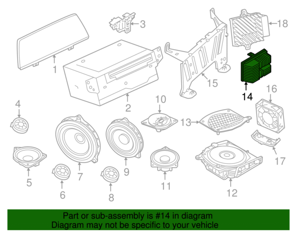 Amplifier - BMW (65-12-5-A41-CC0) - Image 2