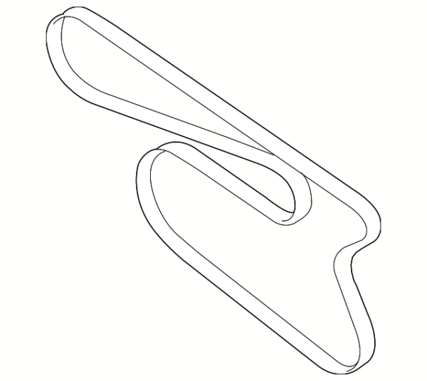 Serpentine Belt - BMW (11-28-7-628-650)