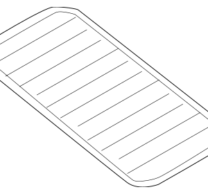 Cup Holder Mat - BMW (51-16-6-963-908)