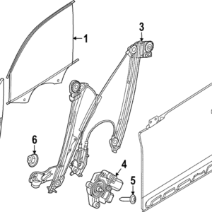 Door Glass - BMW (51-33-7-932-195)