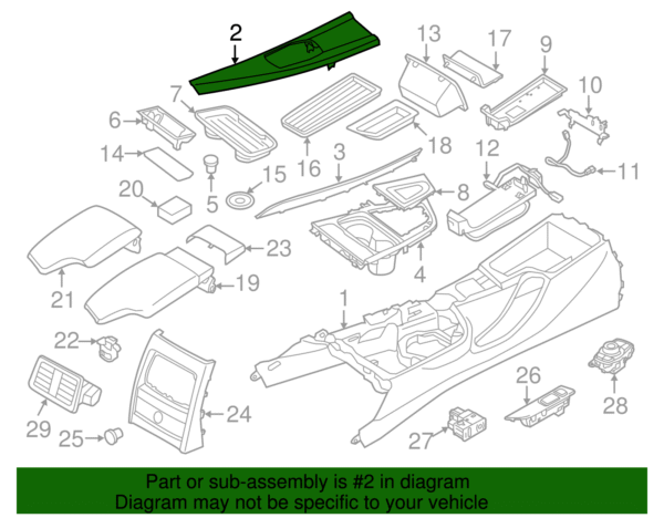 Trim Panel - BMW (51-16-9-218-919) - Image 2
