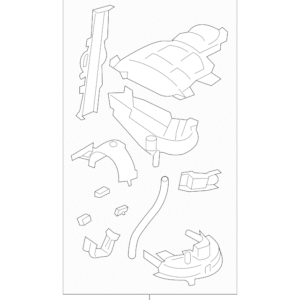 Rear Housing - BMW (64-11-9-871-135)