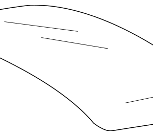 Lift Gate Glass - BMW (51-31-7-295-629)