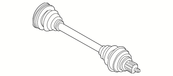 Axle Assembly - BMW (33-21-1-229-592)