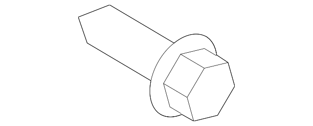 Automatic Transmission Oil Cooler Hose Screw - BMW (31-30-3-411-645)