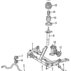 Coil Spring - BMW (31-33-2-283-561)