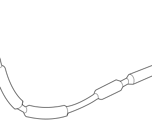 Brake Hose - BMW (34-30-6-887-451)