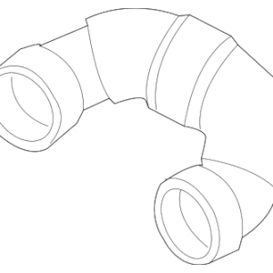 Engine Coolant Hose - BMW (11-53-7-545-665)