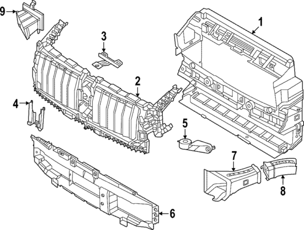 Air Duct - BMW (51-74-8-738-867)