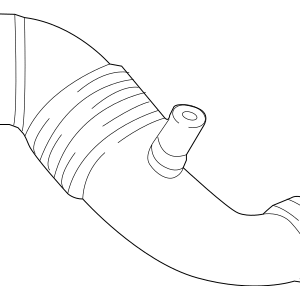 Outlet Duct - BMW (13-71-7-638-568)
