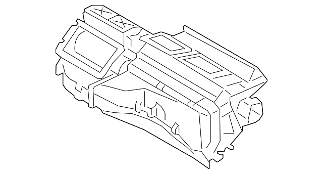 Evaporator Case - BMW (64-11-9-355-529)