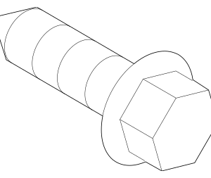 Bracket Mount Bolt - BMW (07-11-9-902-937)