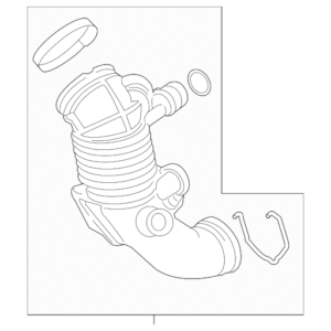 Intake Tube - BMW (13-71-8-571-705)