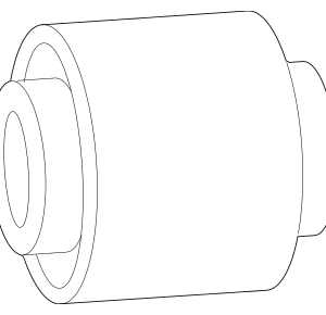 Ft Upper Control Arm Insulator - BMW (33-32-6-852-272)