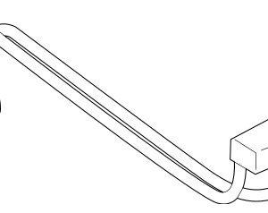 Positive Cable - BMW (61-12-6-834-543)