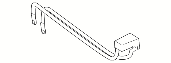 Positive Cable - BMW (61-12-6-834-543)