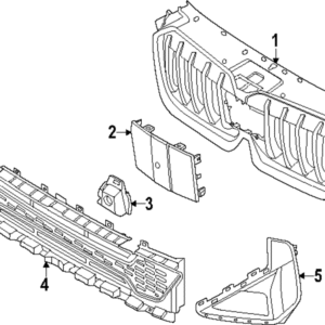 Air Duct - BMW (51-11-5-A5A-EF5)