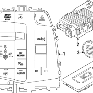 Control Switch - BMW (61-31-5-A8C-C87)