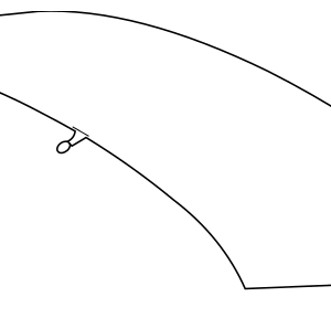 Back Glass - BMW (51-31-7-119-712)