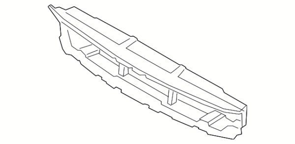 Lower Air Guide - BMW (51-64-5-A21-DD5)