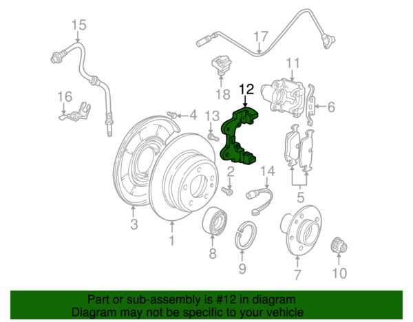 Carrier - BMW (34-21-2-229-705) - Image 2