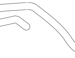 Engine Coolant Hose - BMW (11-53-7-645-833)