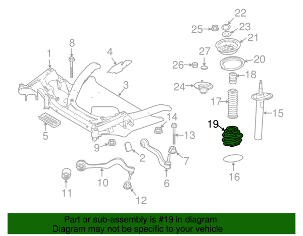 Coil Spring - BMW (31-33-6-766-603) - Image 2