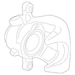 Caliper - BMW (34-11-6-860-270)