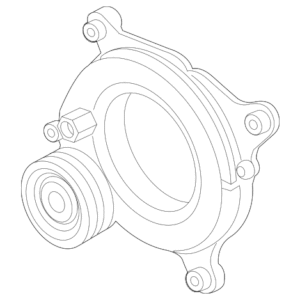 Accessory Drive Belt Tensioner Assembly - BMW (11-28-9-485-813)