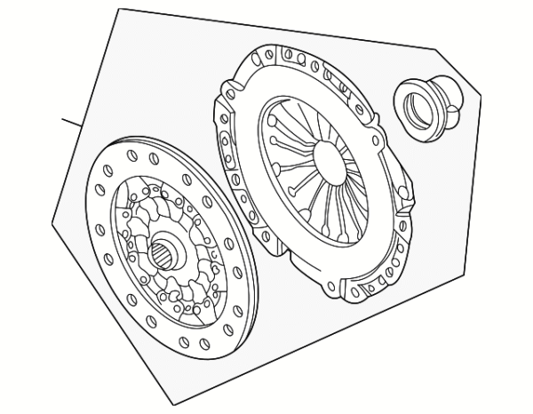 Pressure Plate - BMW (21-20-7-551-576)